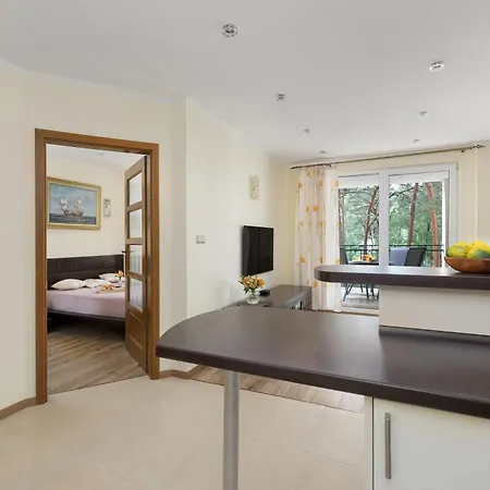 アパート Sosnowy Taras Blue Mare D&d Łukęcin